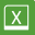 Excel Alt 2 Icon 32x32 png
